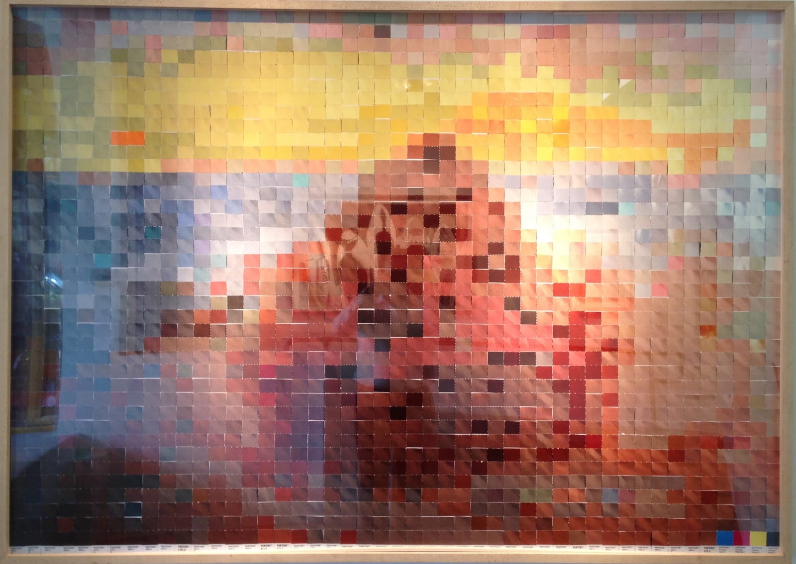Vik Muniz, Haystack #3 (after Claude Monet) Pictures of Color, 2001