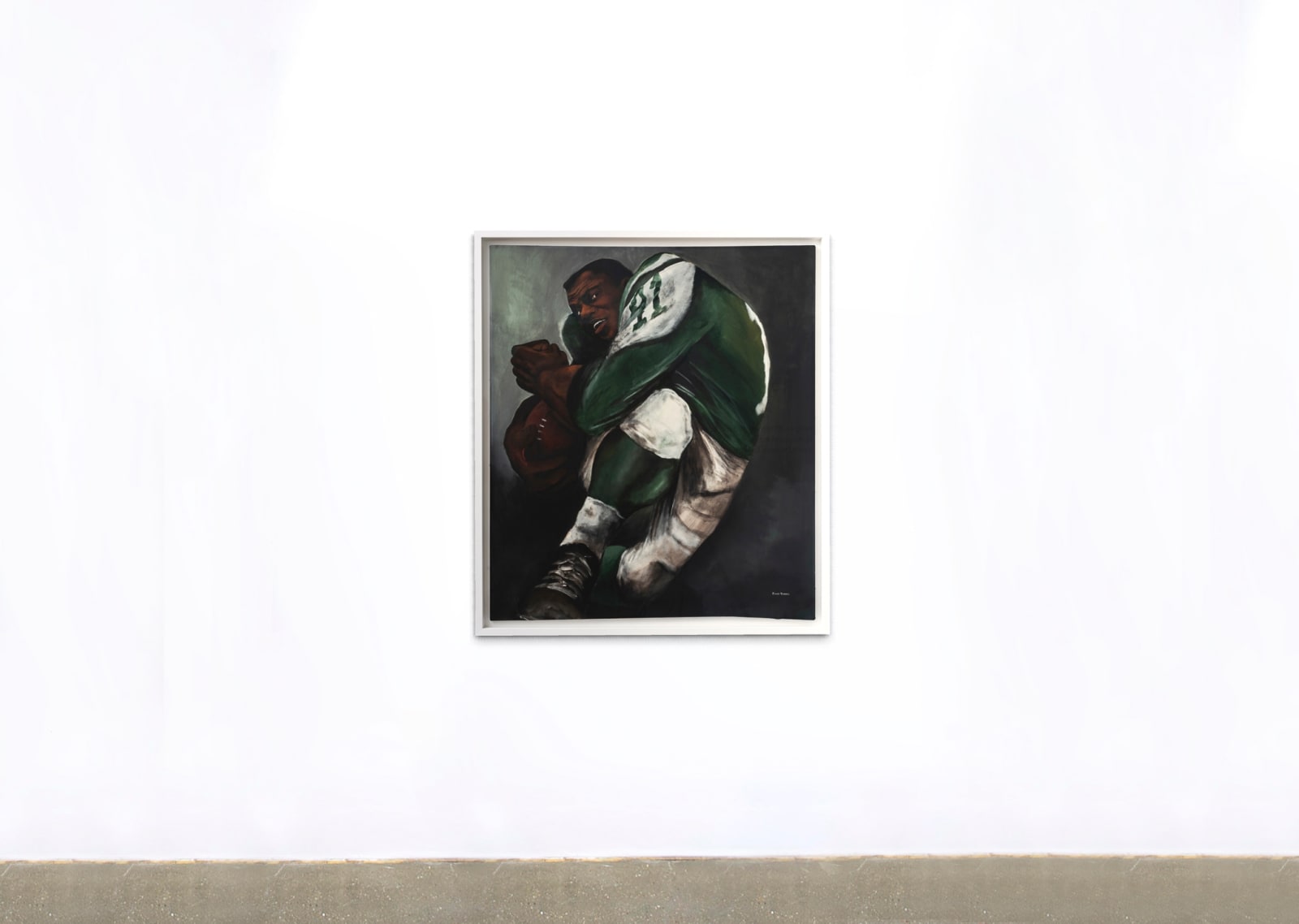 Ernie Barnes, Matt Snell, New York Jets, 1966