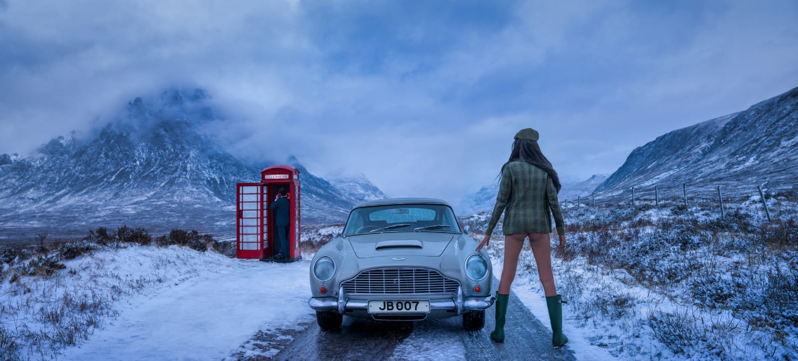 David Yarrow, 007 (Color), 2025