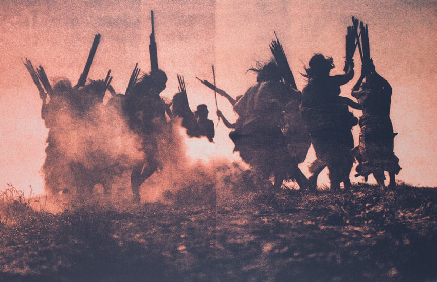 Russell Young, Dancing to Restore an Exclipsed Moon, 2005