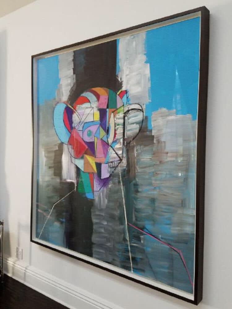 George Condo, Lion Man, 2012