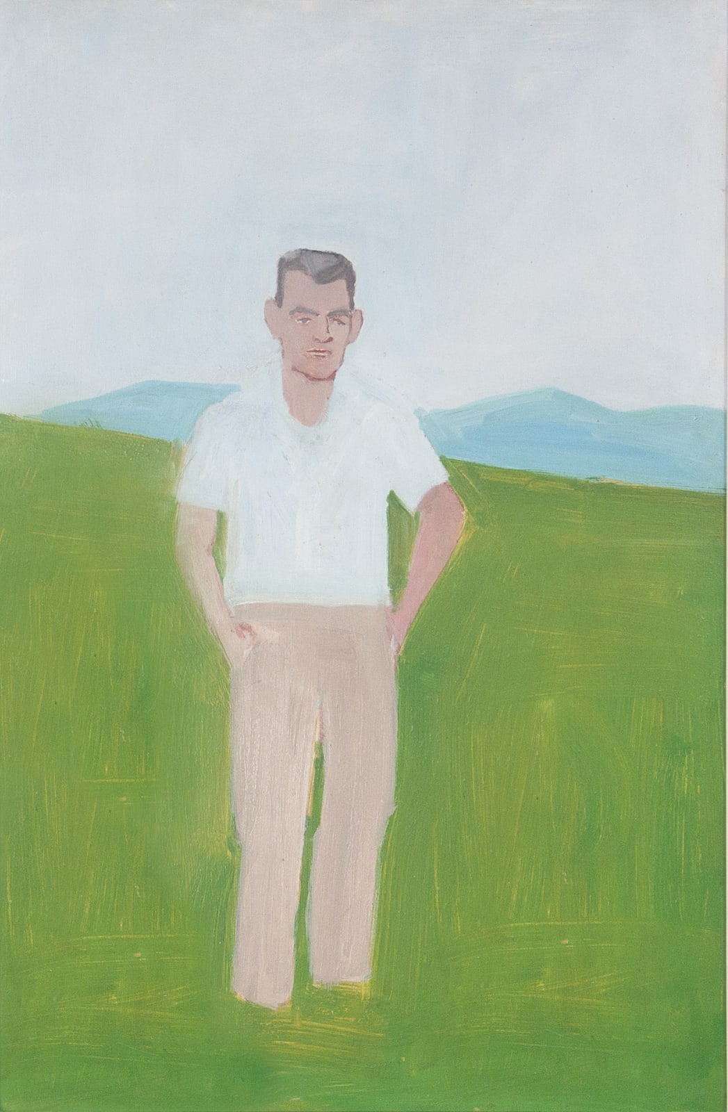 Alex Katz, Portrait of Irvin N. Ives, 1957