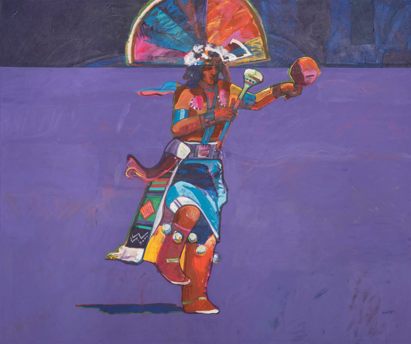 John Nieto, Pueblo Gratitude, 1988