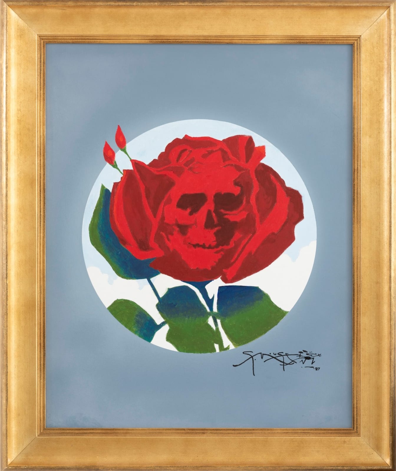 Stanley Mouse, Spirit Rose, 1987