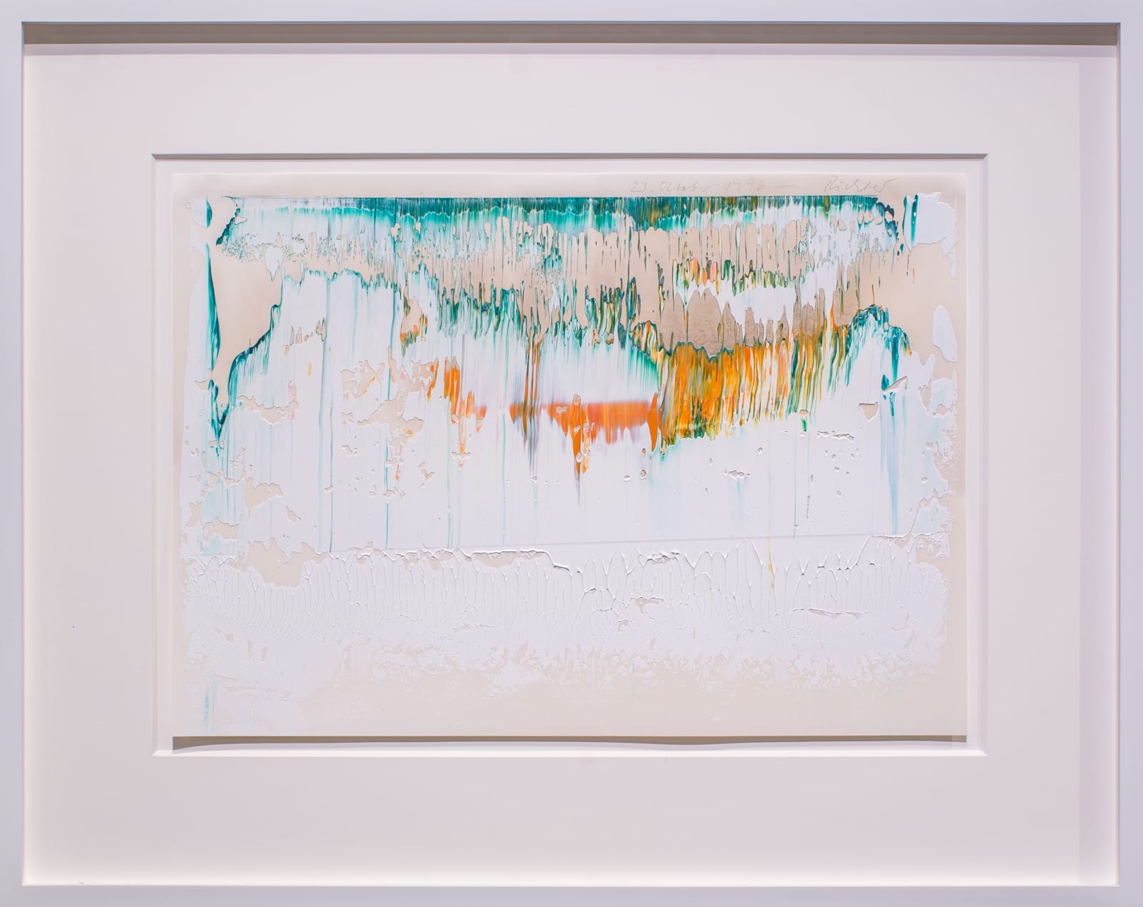 Gerhard Richter, Paper Fuji (23 Oktober 1996), 1996