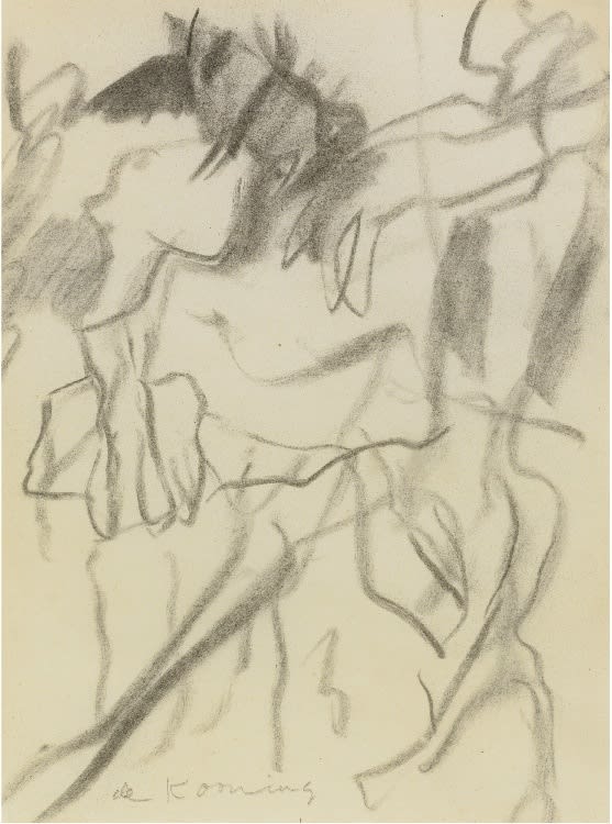 Willem de Kooning, Untitled (Two Women), 1964