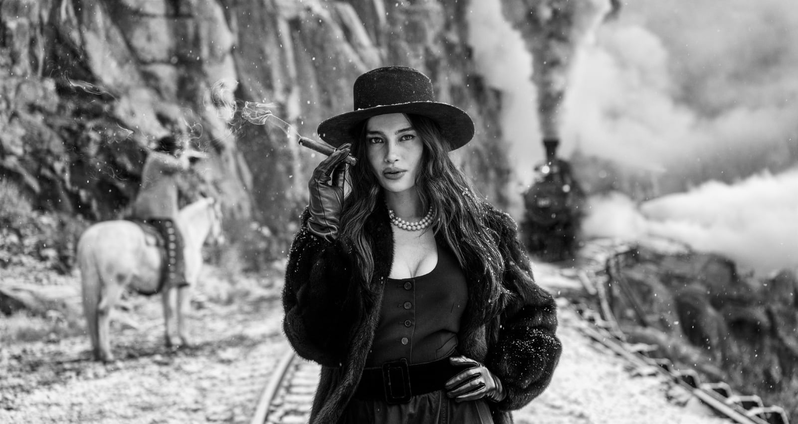 David Yarrow, The Girl with the Cigar, 2026