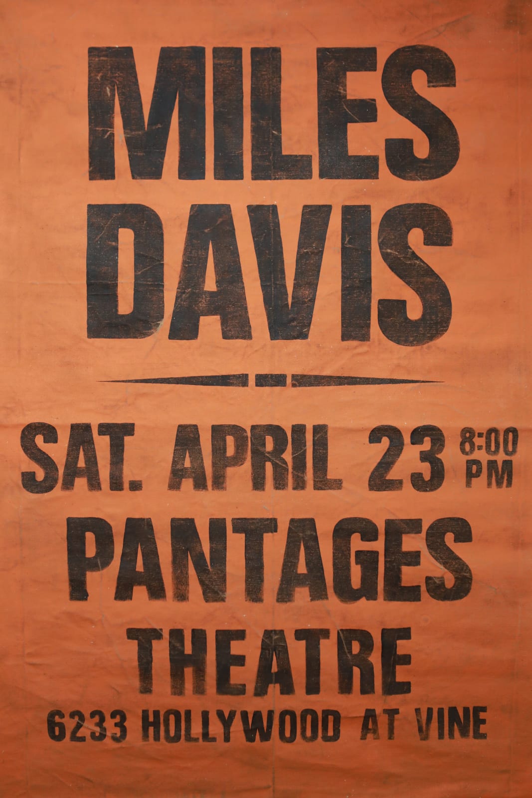 Robert Thomas, Miles Davis, 2024