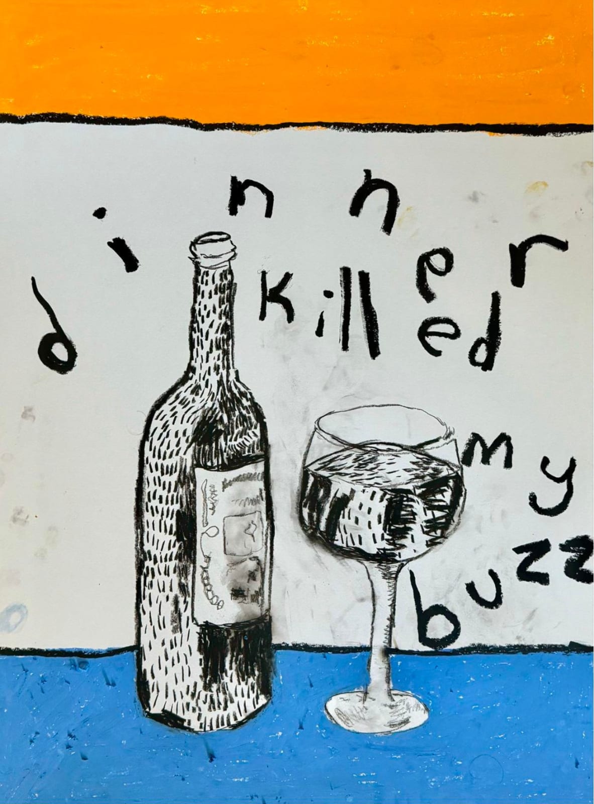 Daniel Yocum, Dinner Killed My Buzz, 2024