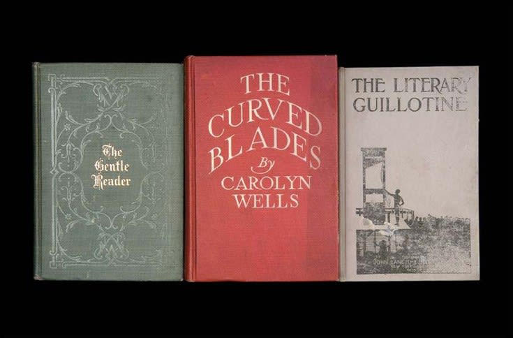 Nina Katchadourian, The Gentle Reader from the series Once Upon a Time in Delaware/In Quest of the Perfect Book, 2012 ("Sorted Books" project, 1993-ongoing), 2012