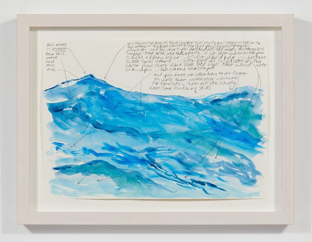 Nina Katchadourian, Savaging the Sea #9, 2020