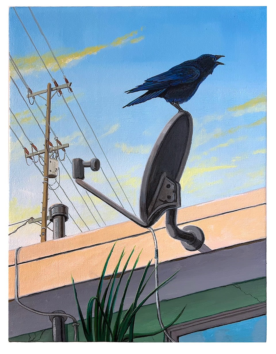 Sandow Birk, American Crow, 2025
