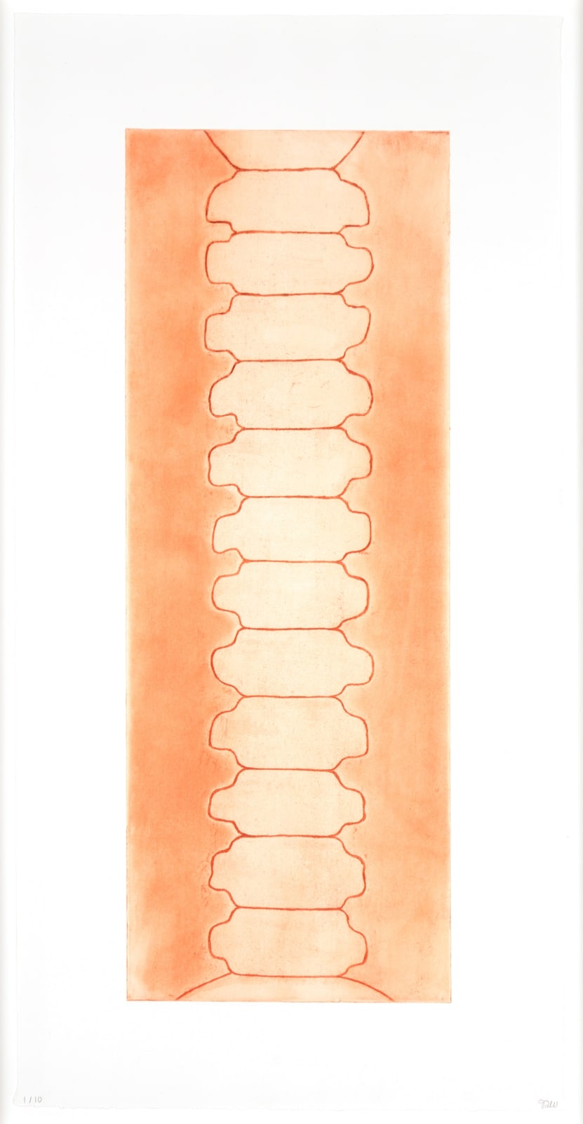 Ryan Whelan, Figure No. 7 (Ascension) from the series " Diagrams of Living", 2024