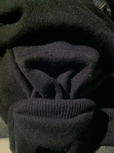 Nina Katchadourian, Sweater Gorilla ("Seat Assignment" project, 2010--ongoing), 2011