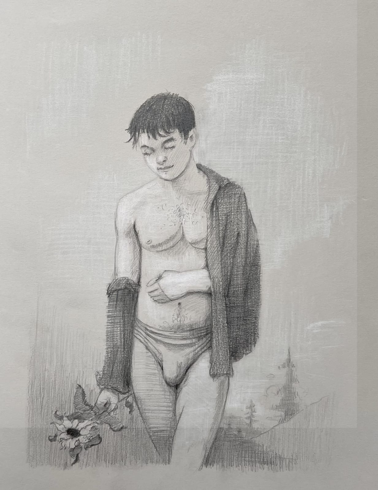 Kyle Coniglio, Boy with Broken Arm, 2025