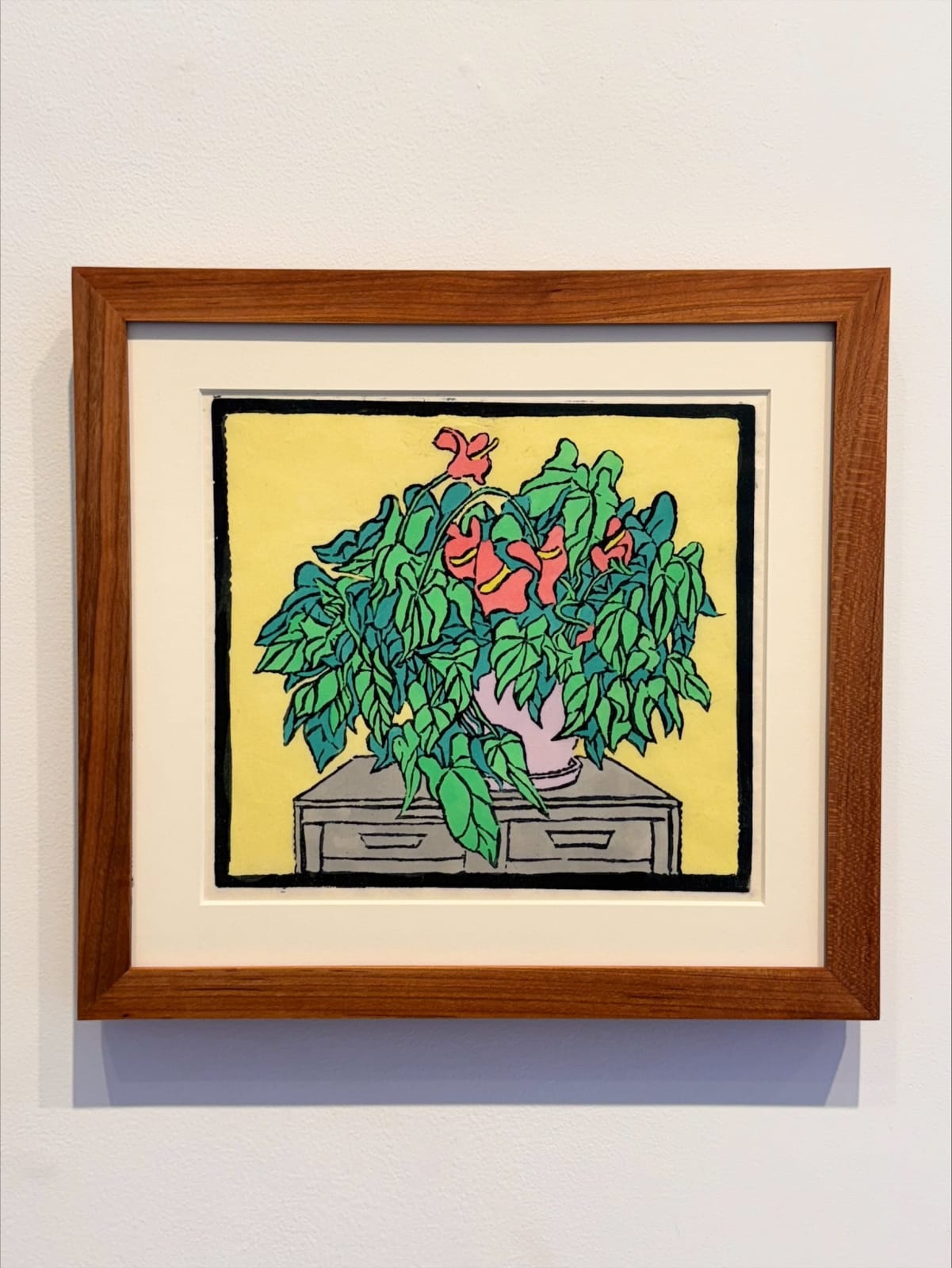Al Lewis, Fridge Plant (lavender pot variation), 2019