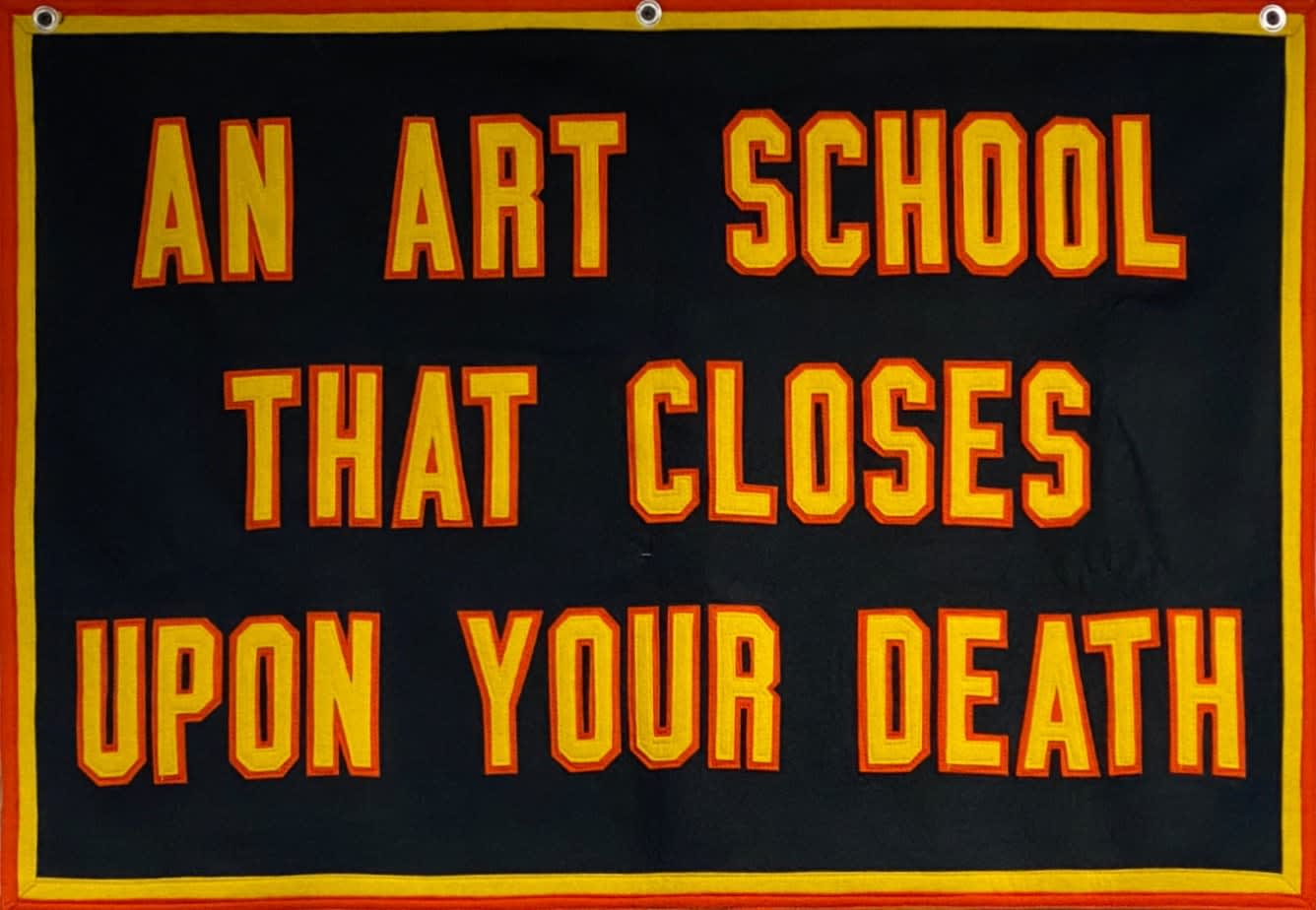 Jon Rubin, An Art School That Closes Upon Your Death in the series "An art school that is riddled with doubt", 2018 - 2023