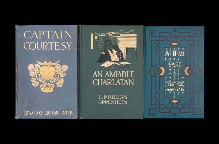 Nina Katchadourian, Captain Courtesy from the series Once Upon a Time in Delaware/In Quest of the Perfect Book, 2012 ("Sorted Books" project, 1993-ongoing), 2012