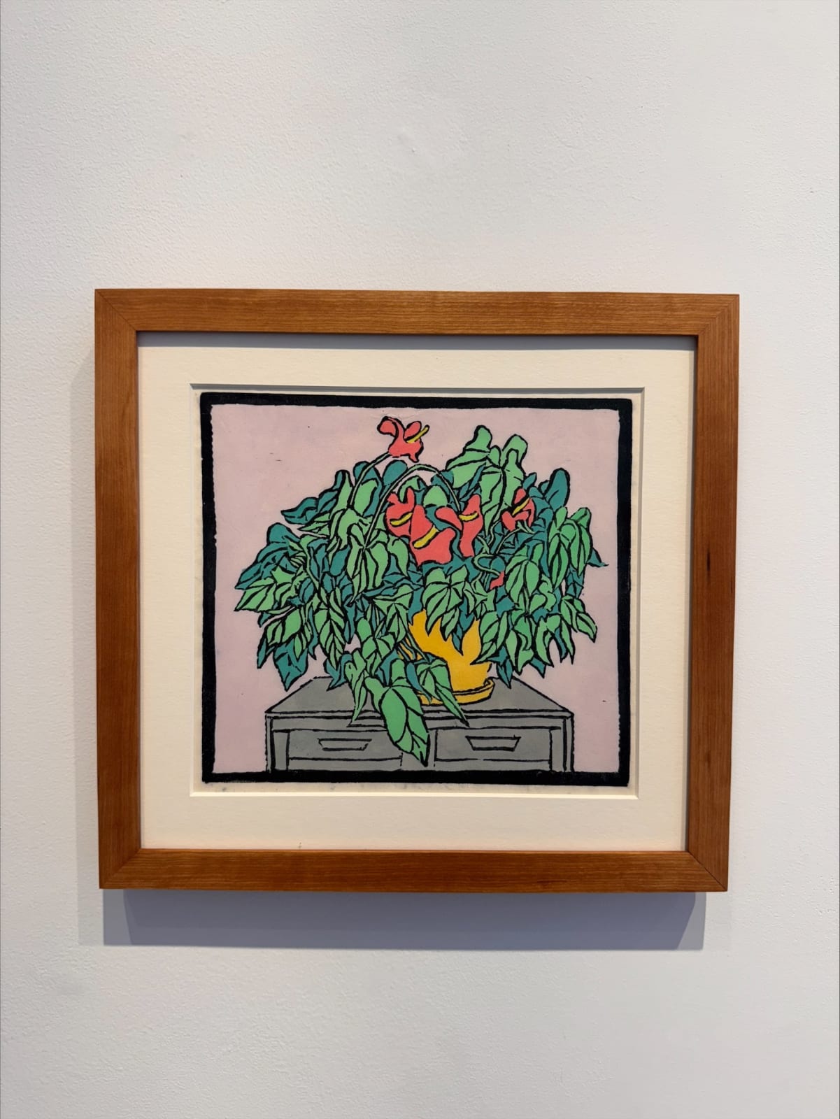 Al Lewis, Fridge Plant (mustard pot variation), 2020