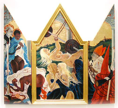 Masami Teraoka, The Cloisters/IVF Ring, 2007