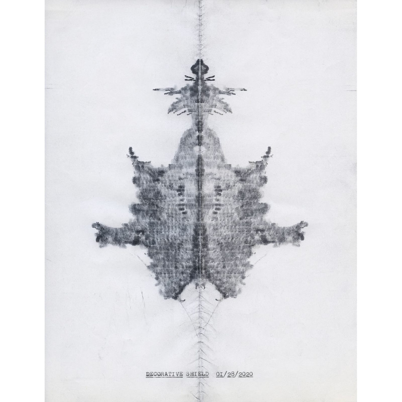Lenka Clayton, Decorative Shield 01/28/2020, 2020