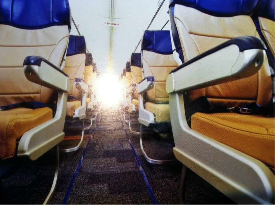 Nina Katchadourian, Spectre ("Seat Assignment" project, 2010-ongoing), 2012