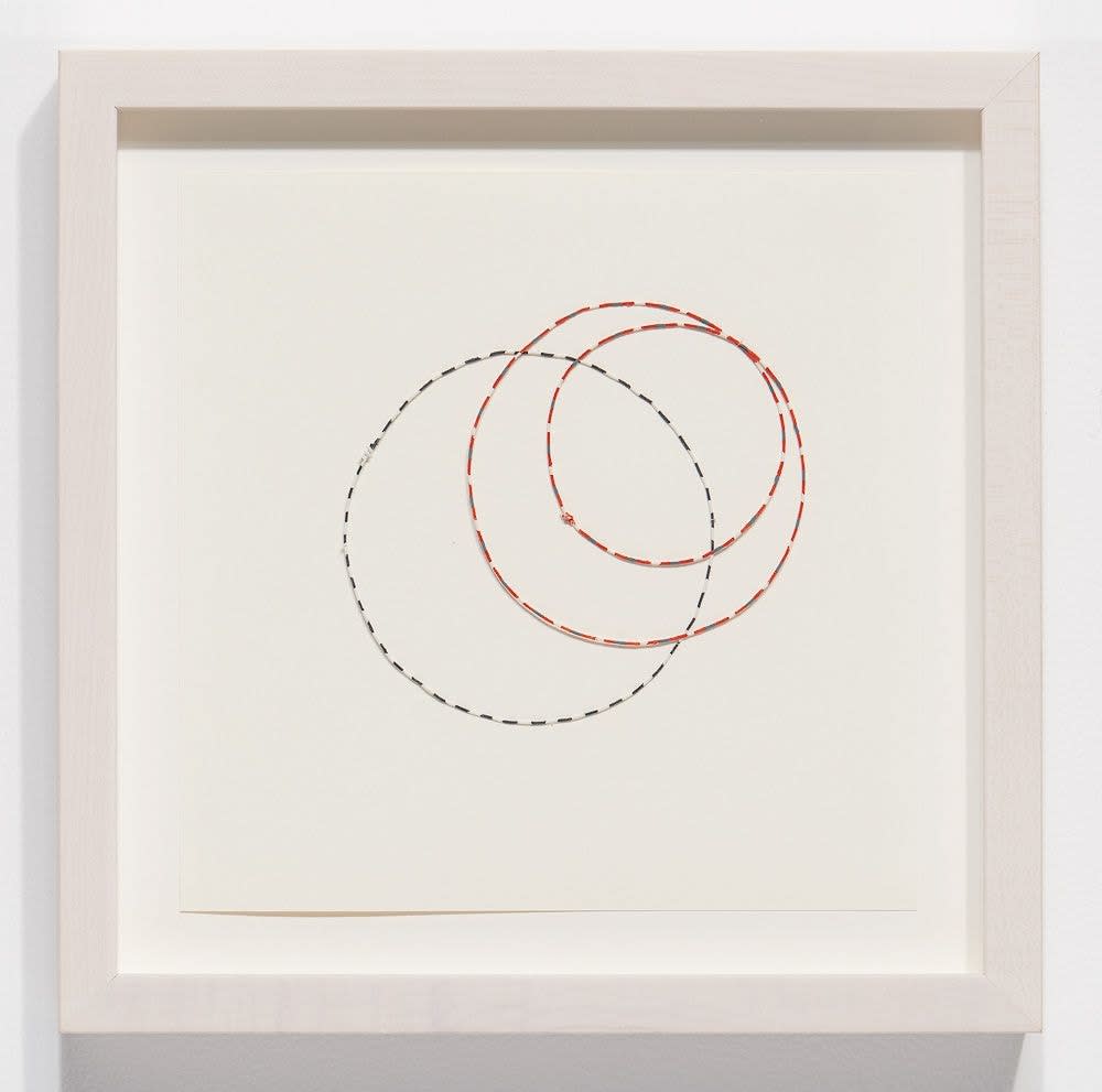 Nina Katchadourian, Equator Drawing #4, 2020