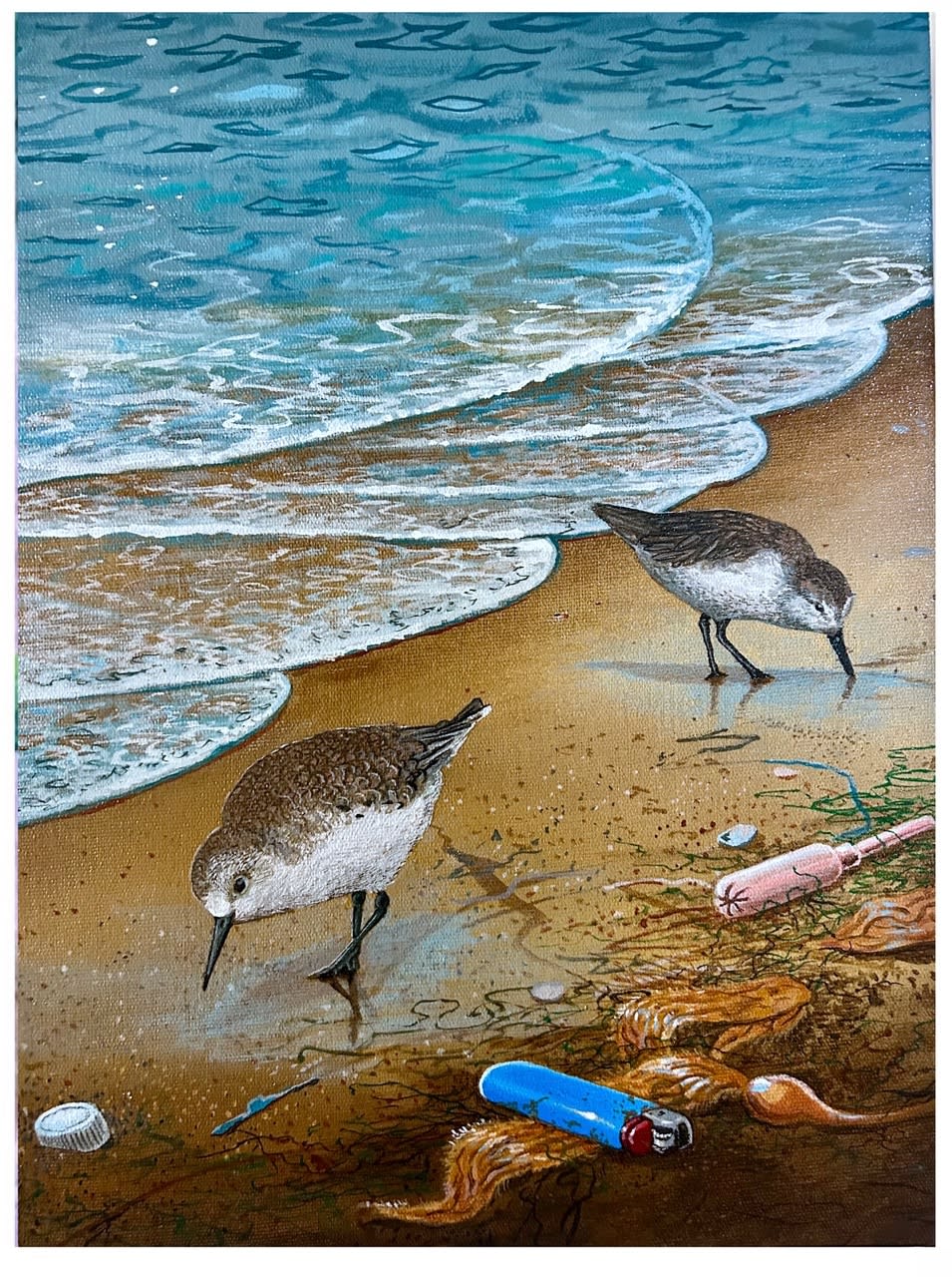 Sandow Birk, Sanderling, 2025