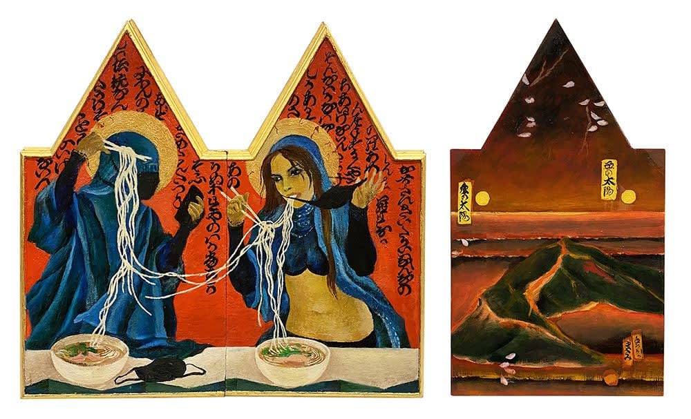 Masami Teraoka, No One Above the Rule of Law II, 2022