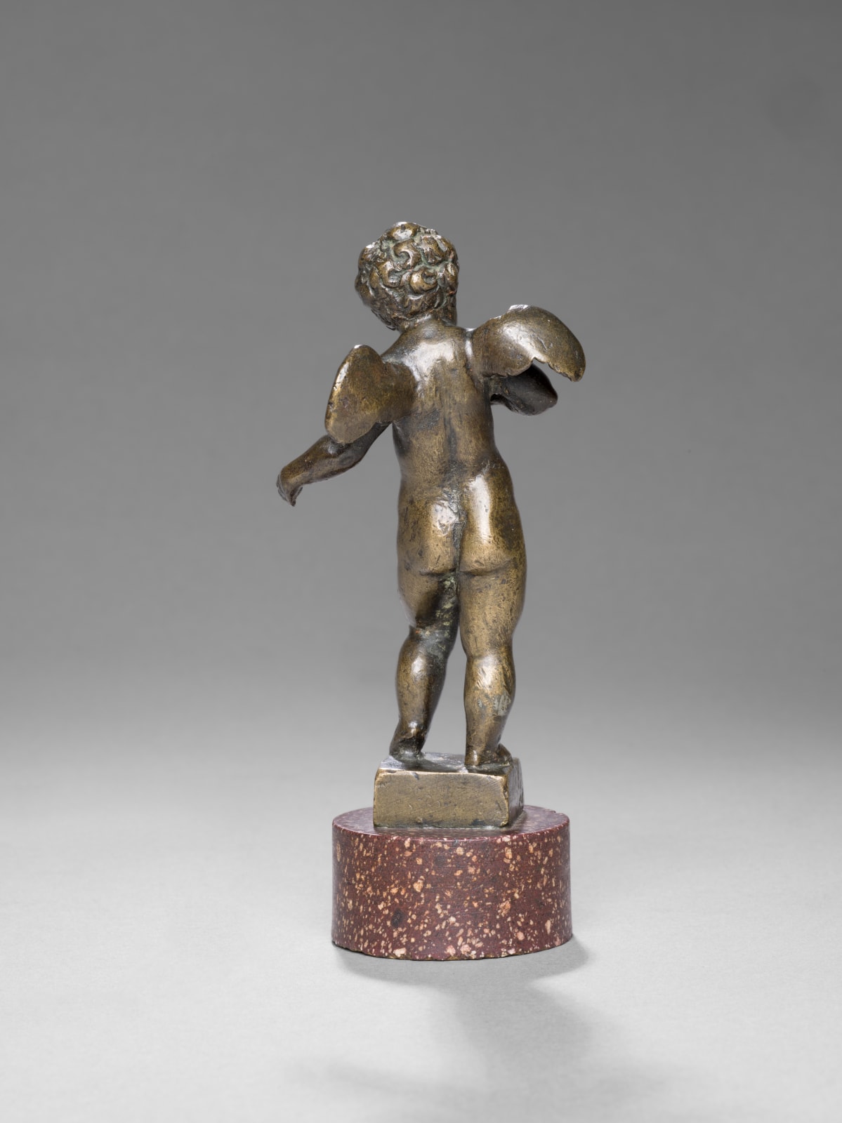 Workshop of Nicolo Roccatagliata (circa 1560-1629), BRONZE FIGURE OF YOUNG  CHERUB, Venice, 1600 circa