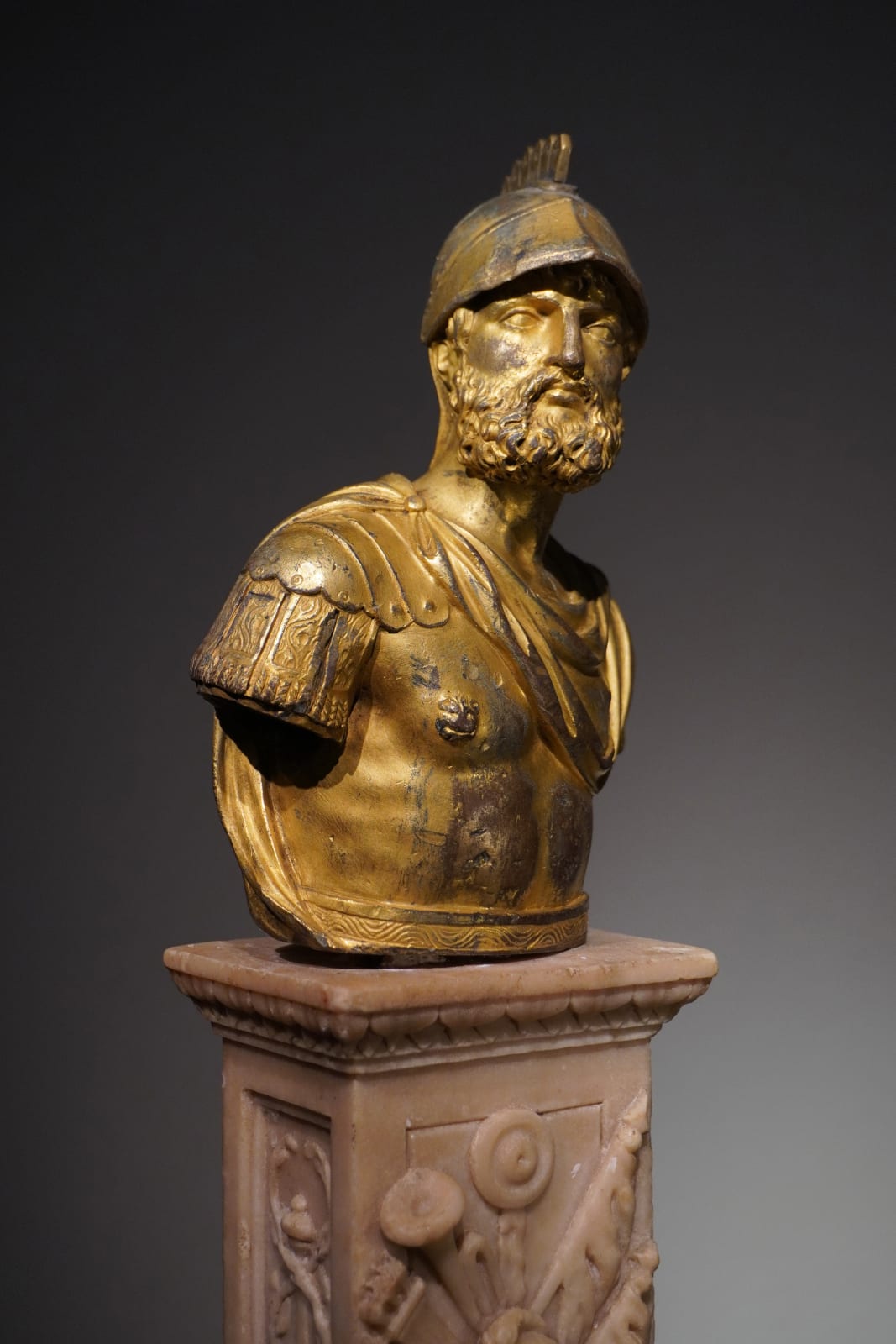 BRONZE FIGURE OF MARS, 18th Century