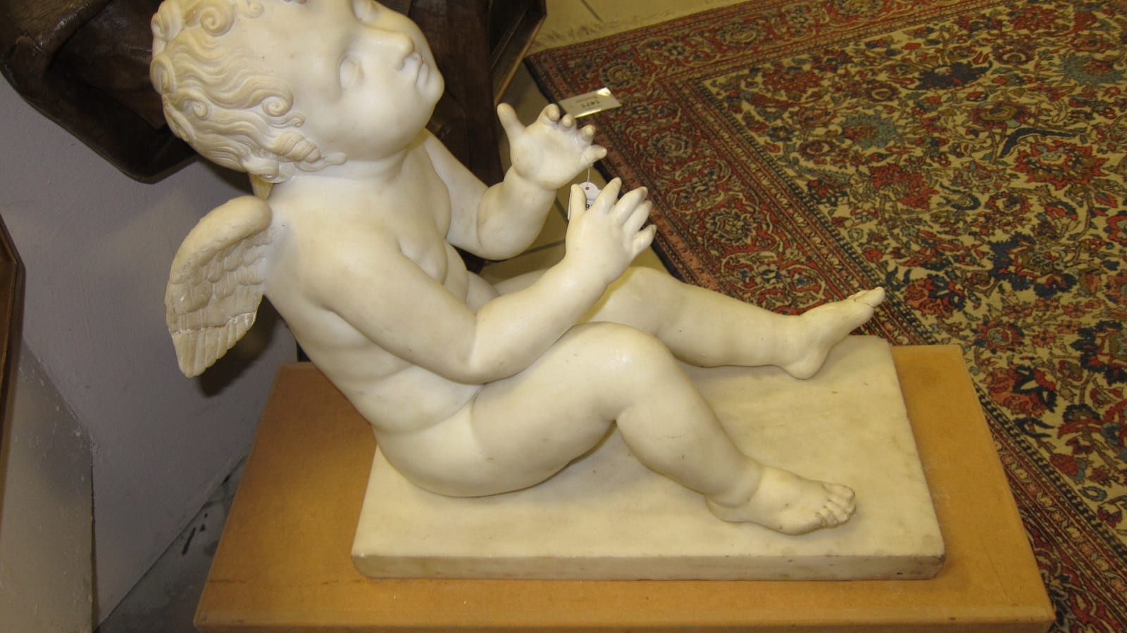 Attr. Bertel Thorvalsden, WINGED CUPID, Italy, 19th Century