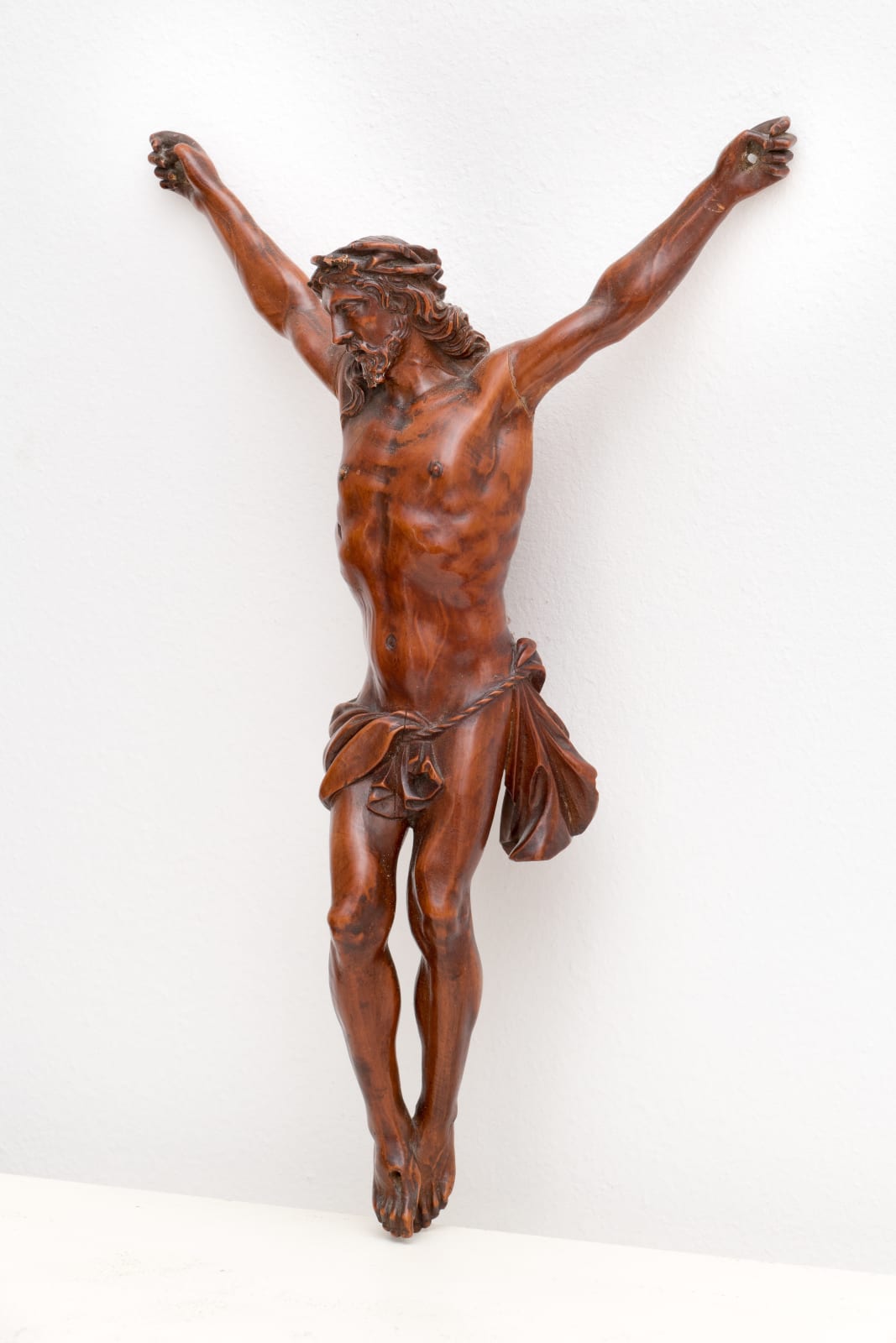 BOXWOOD CHRIST, Italy, 18th Century