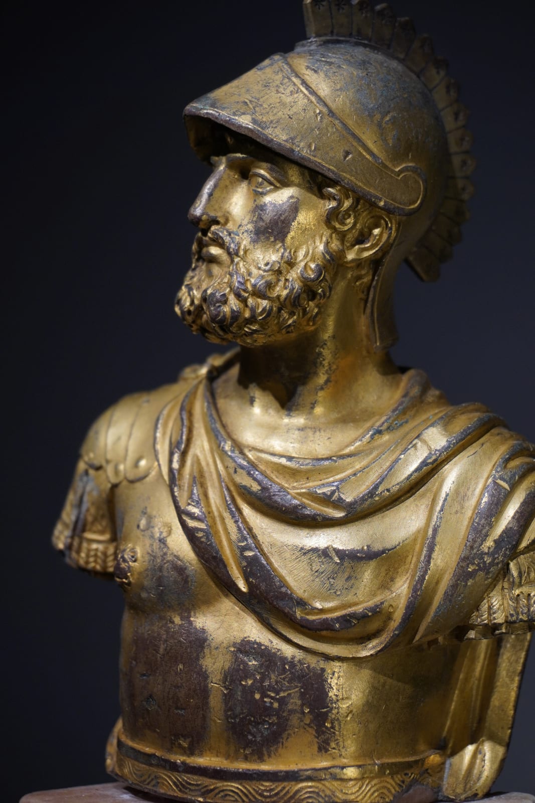 BRONZE FIGURE OF MARS, 18th Century