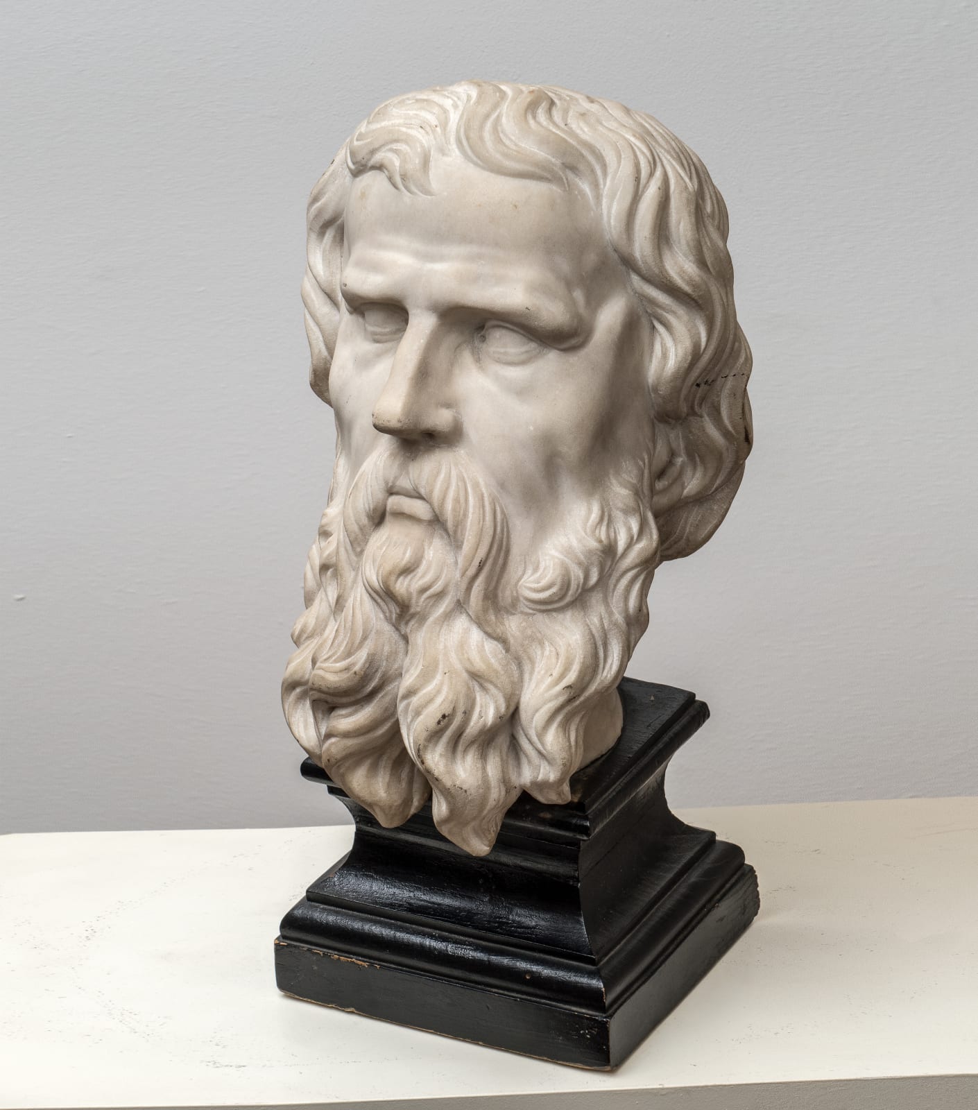 HEAD OF A PHILOSOPHER, Italy, Late 17th/early 18th Century
