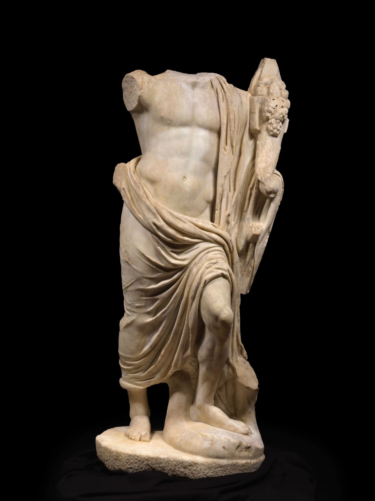 女性に人気！ MONUMENTAL MARBLE FIGURE OF BONUS EVENTUS, Roman Empire, 2nd 版画