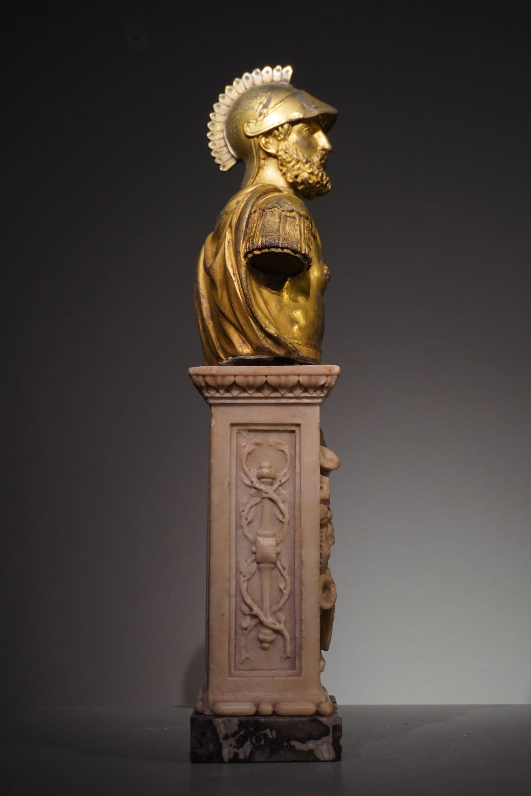 BRONZE FIGURE OF MARS, 18th Century