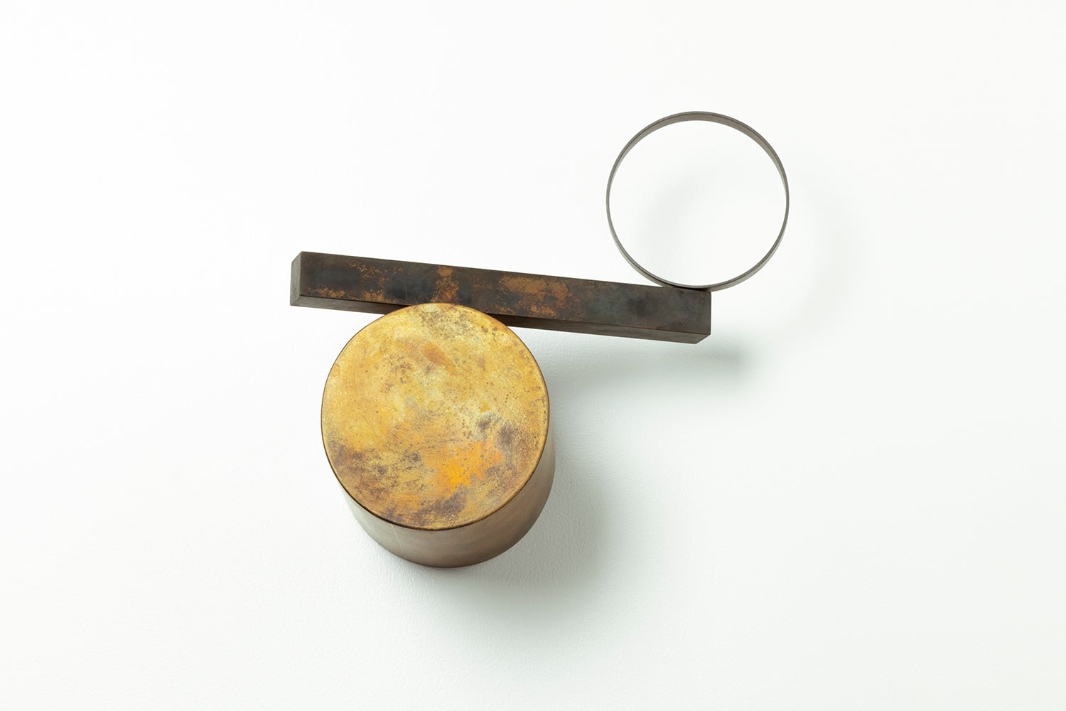 Juliette Bigley, Conjunction: Two Circles and a Line, 2022
