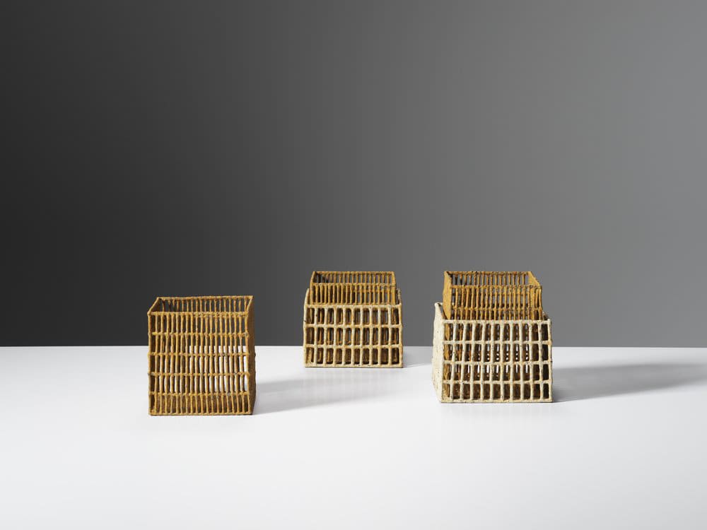 Annie Turner, Mussel Box and Sieve - Tall, 2022