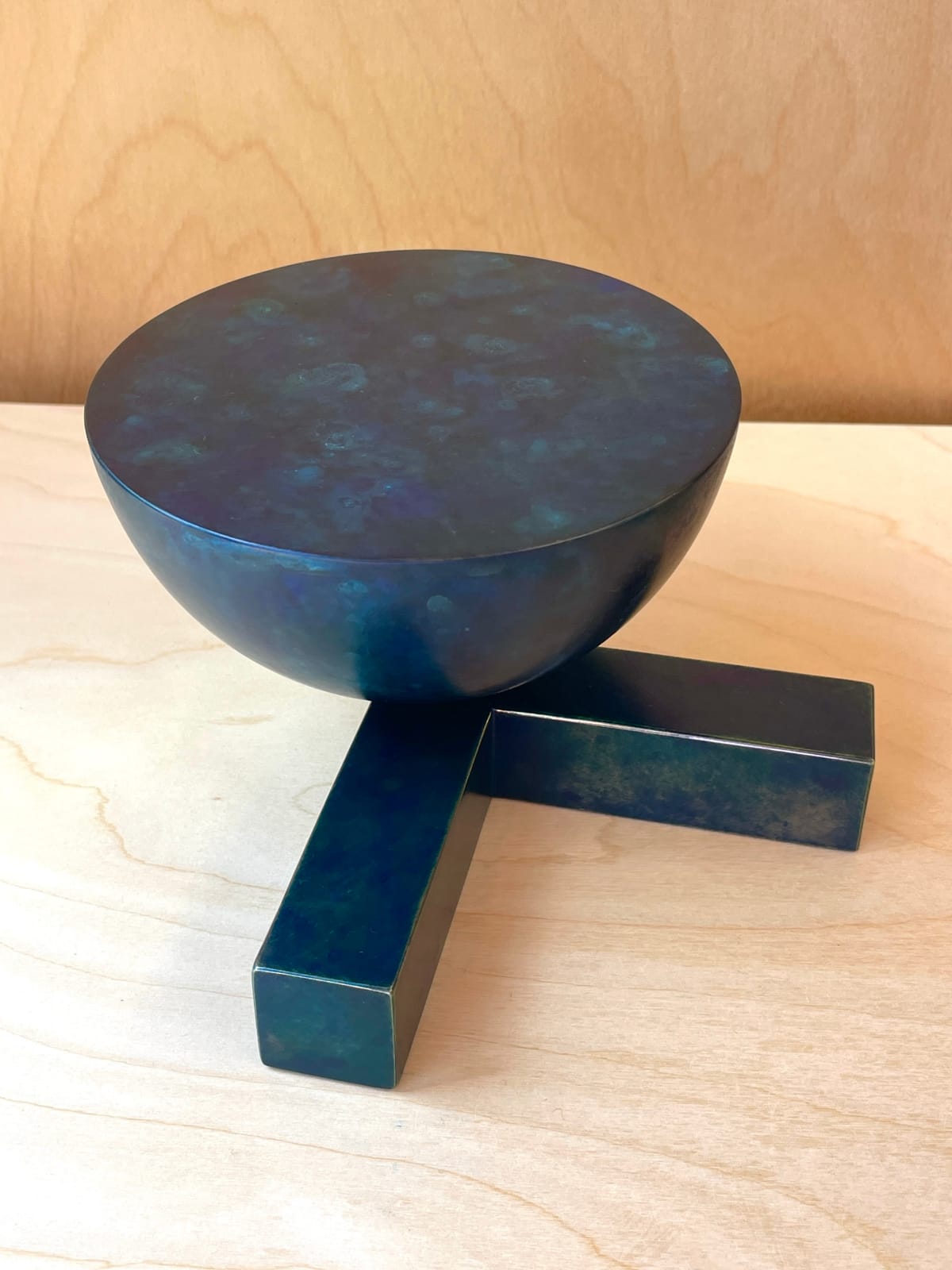 Juliette Bigley, Standing Forms (Blue Bowl), 2025