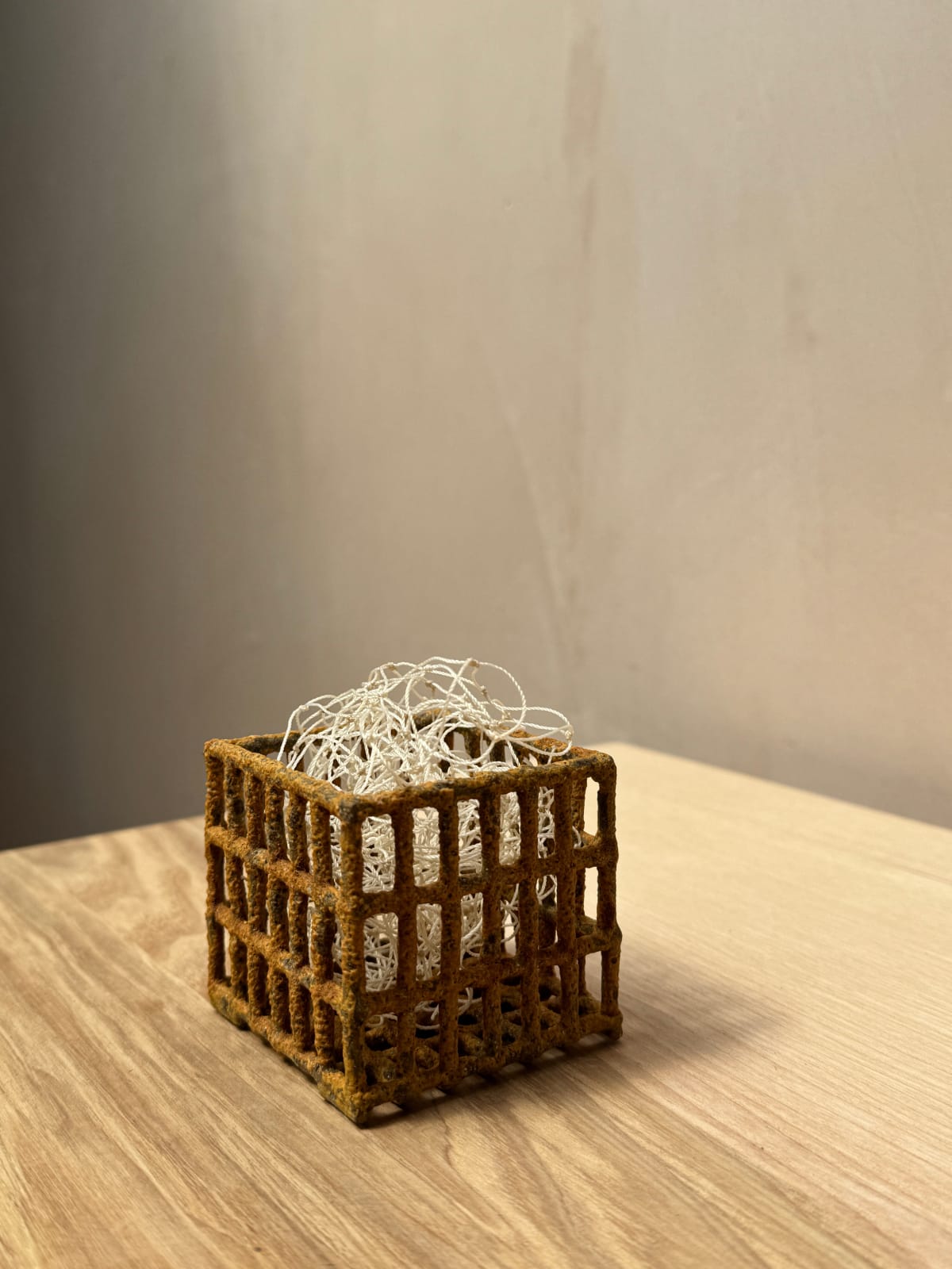 Annie Turner, Small Herring Net (Boxes), 2025