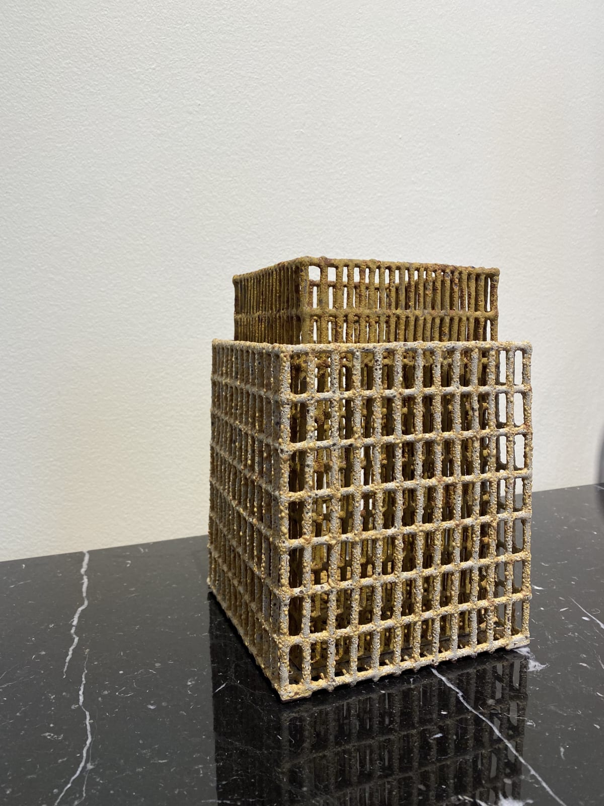 Annie Turner, Mussel Box and Sieve - Tall, 2022
