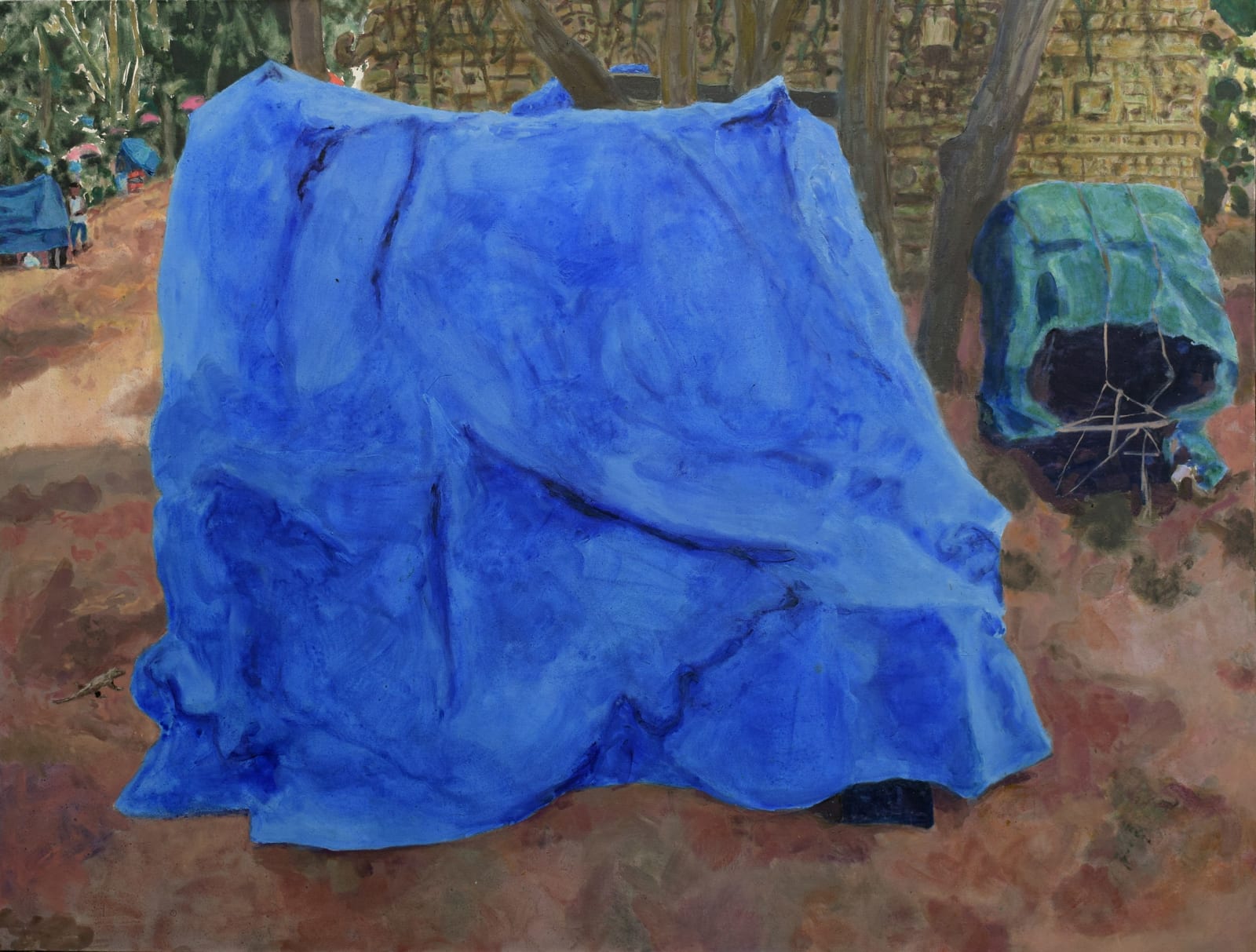 Trevor Burgess, Blue wrap-up (Yucatan)