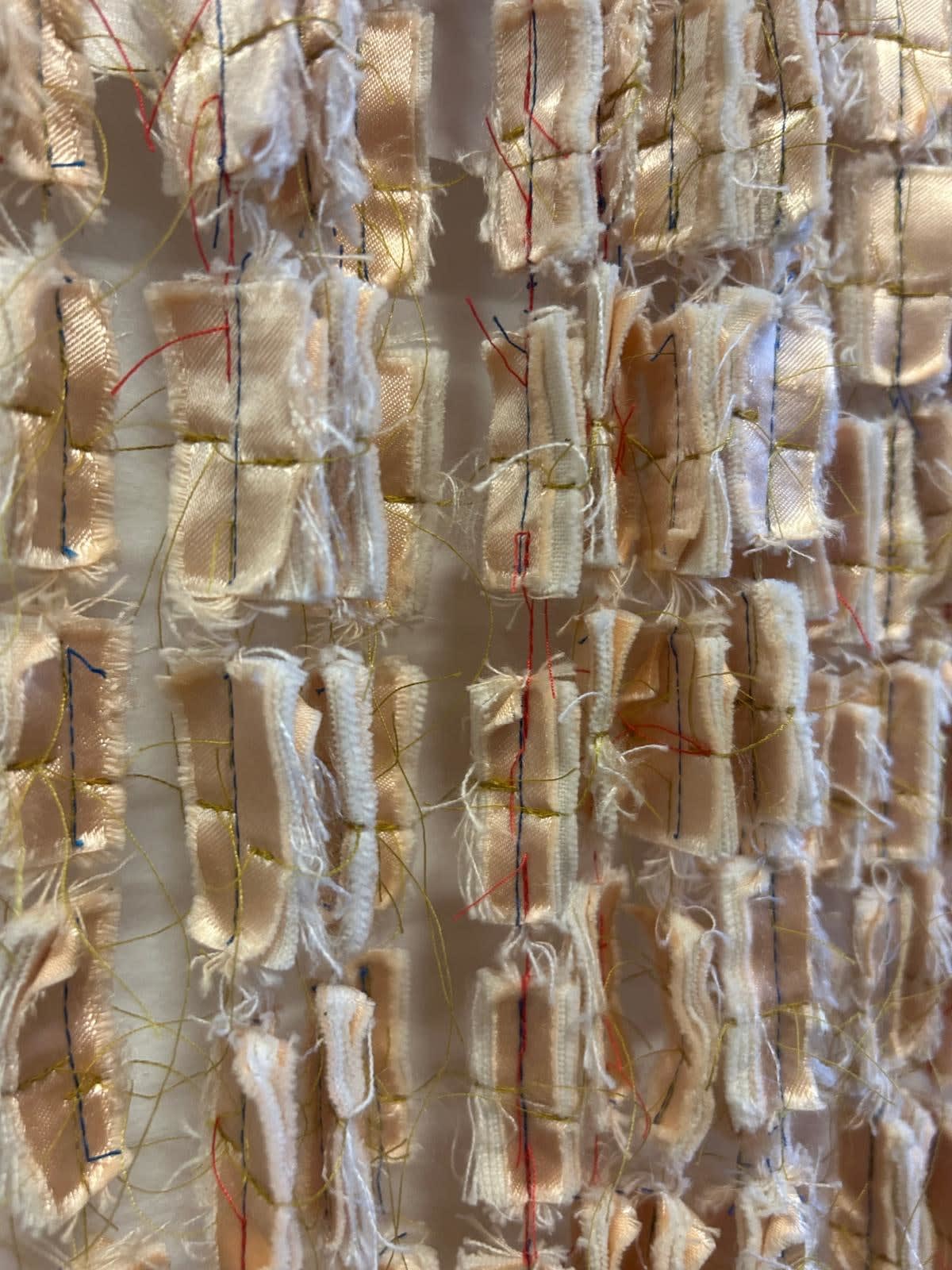 Isabel Fletcher, Grid Drape (section), 2025