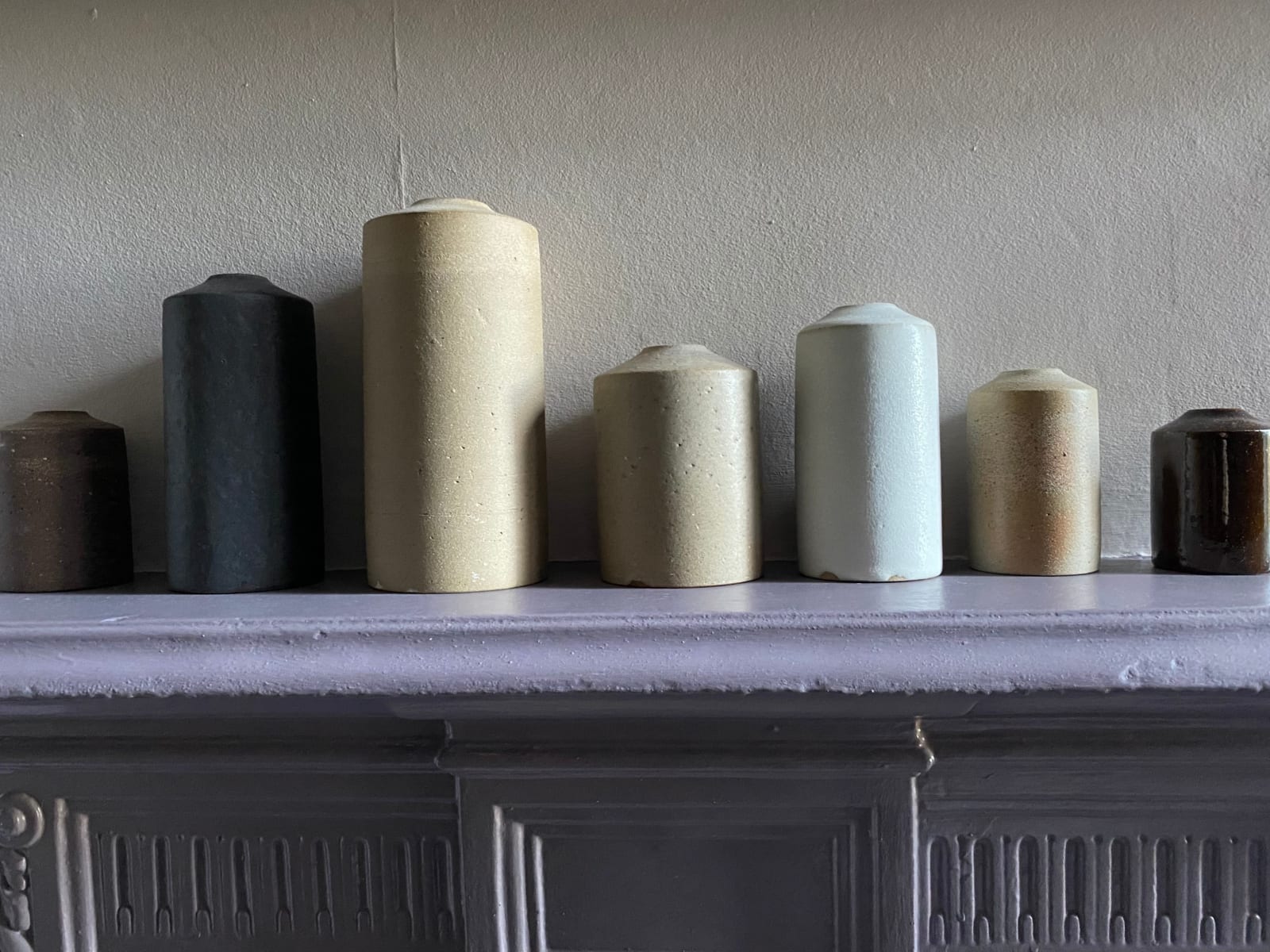 Mizuyo Yamashita, Core Vases - Group of Seven, 2021