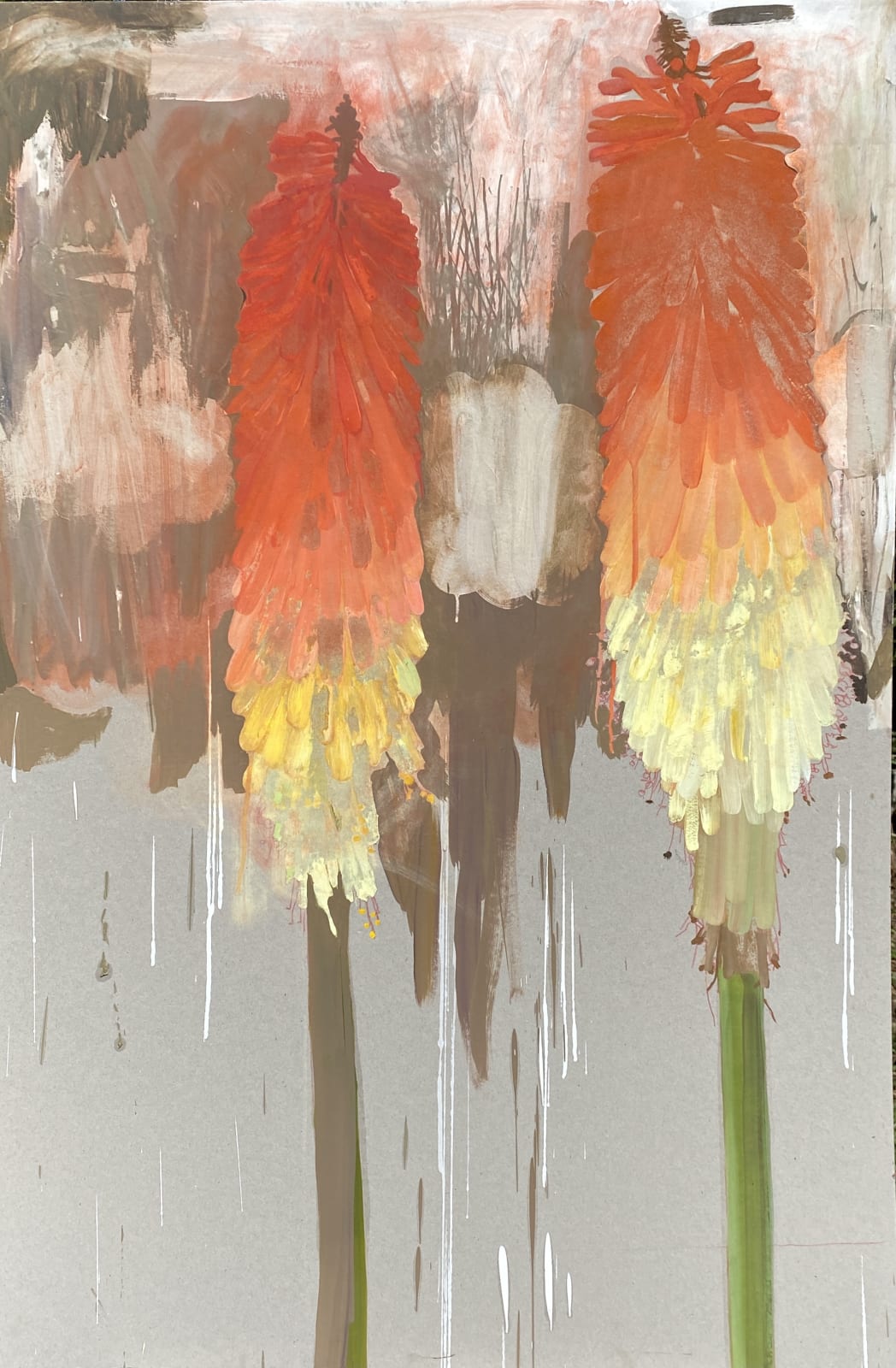 Helen Ballardie, Red Hot Pokers, 2021