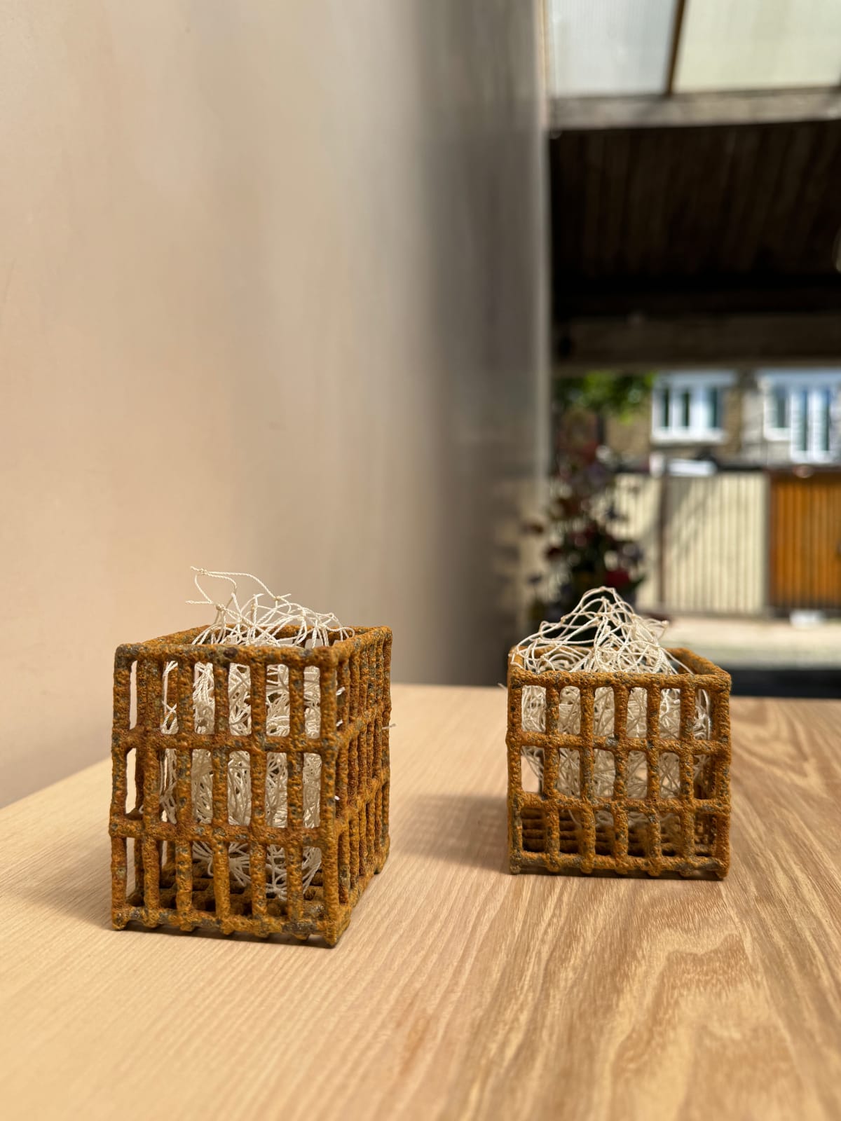 Annie Turner, Small Herring Net (Boxes), 2025