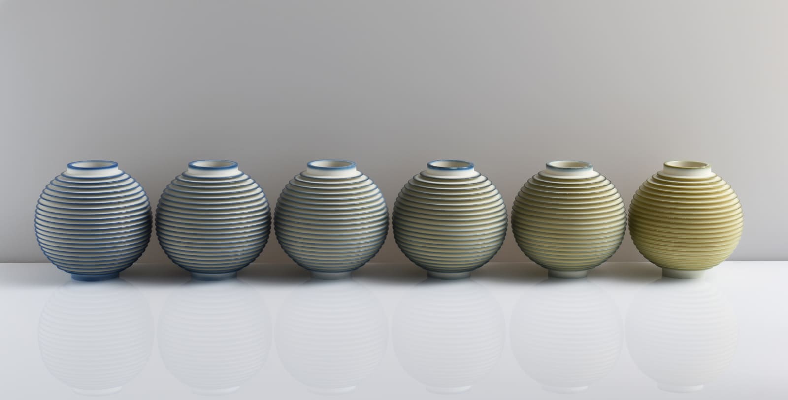 Nicholas Lees, Wave - 25.07 - six piece installation, 2025