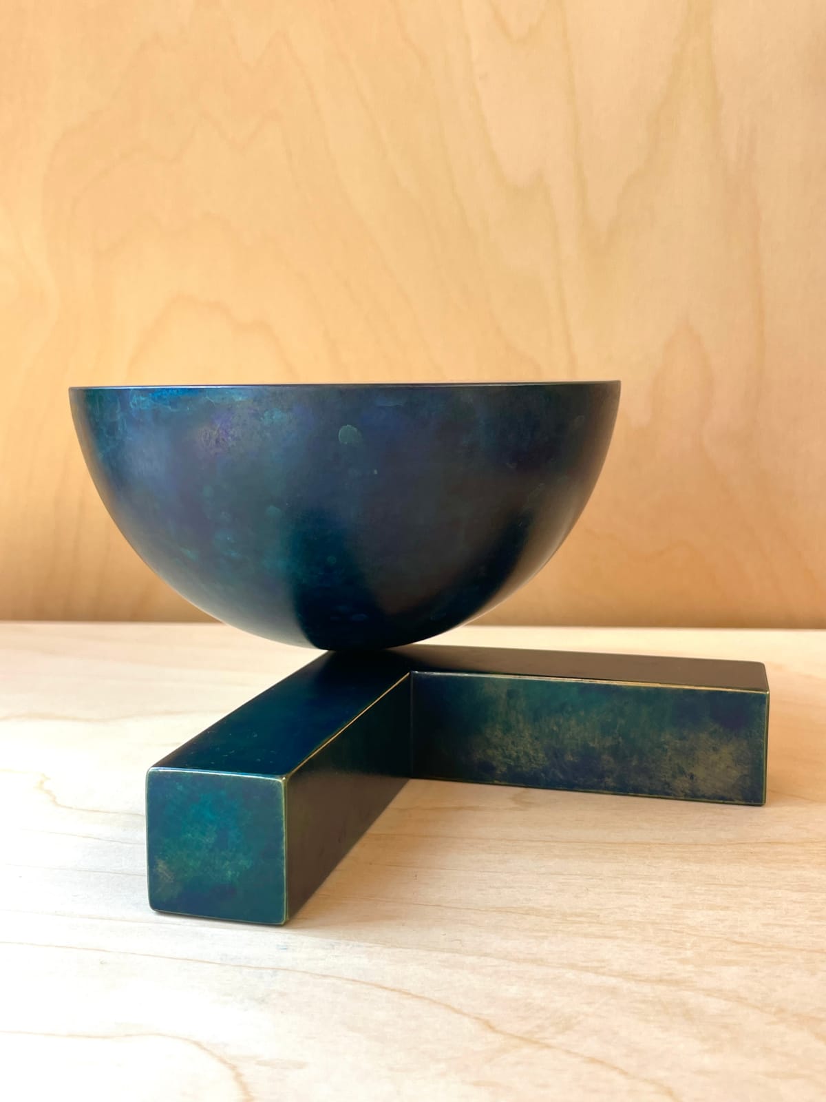 Juliette Bigley, Standing Forms (Blue Bowl), 2025