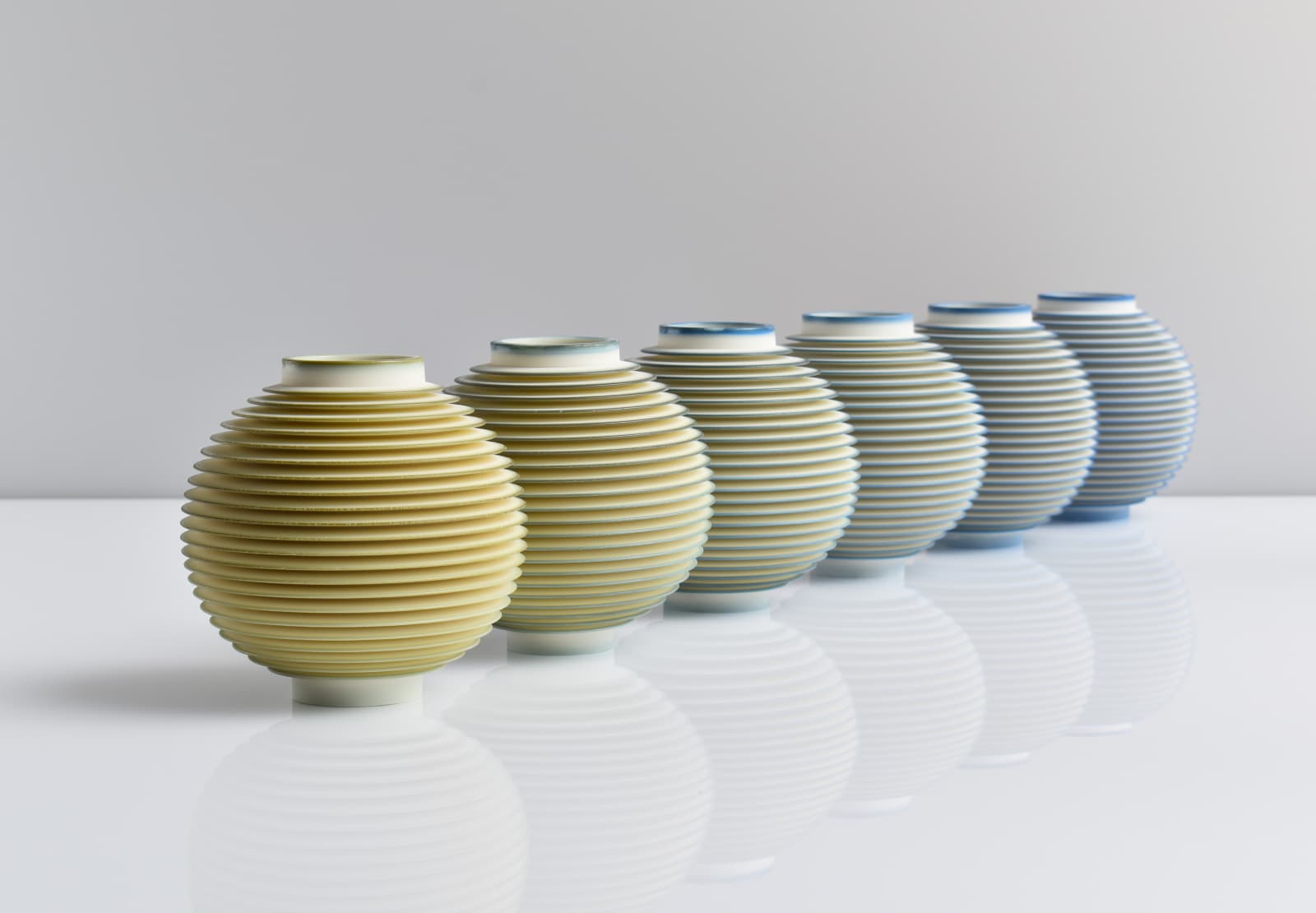Nicholas Lees, Wave - 25.07 - six piece installation, 2025